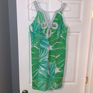 NWOT Lilly Pulitzer Green Shift Dress
